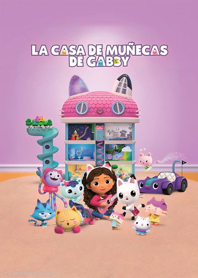 Póster de La casa de muñecas de Gabby