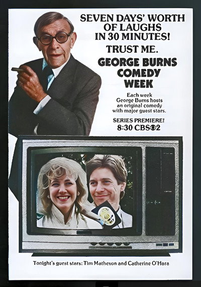 Póster de La comedia de George Burns