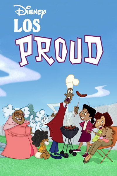 Póster de La familia Proud