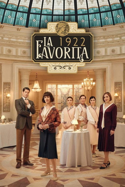 Póster de La favorita 1922