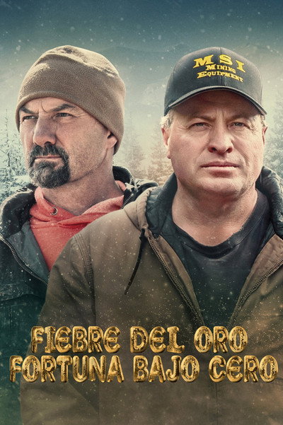 Póster de La fiebre del oro bajo cero