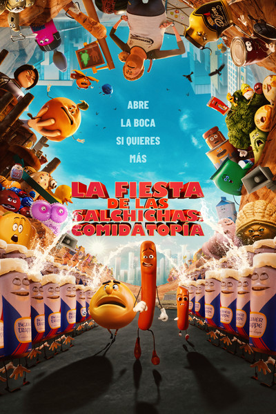 Póster de La fiesta de las salchichas: Comidatopía