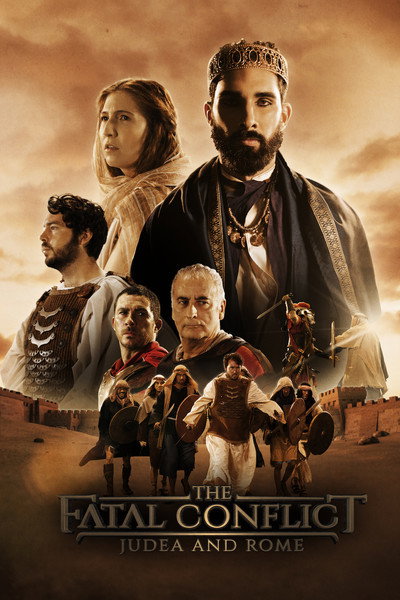 Póster de La guerra de los judíos - Roma contra Jerusalén