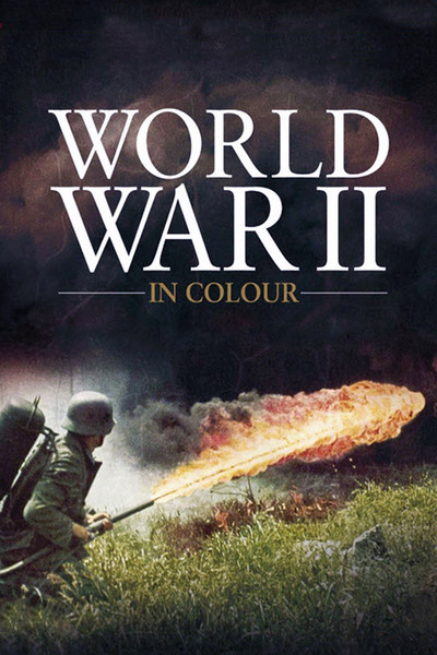 Póster de La II Guerra Mundial en color