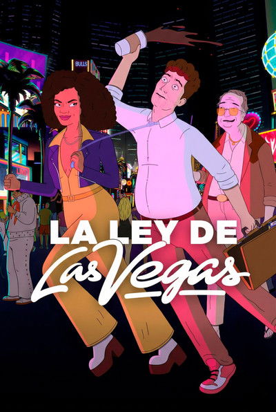 Póster de La ley de Las Vegas
