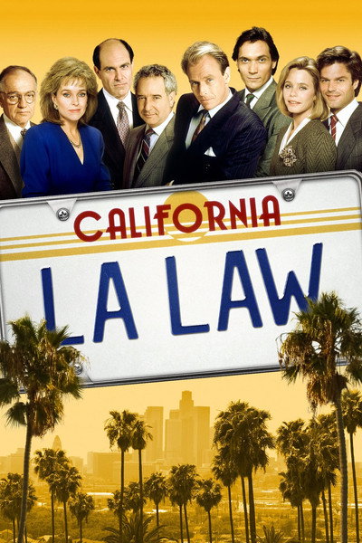 Póster de La ley de Los Ángeles
