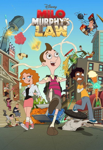 Póster de La ley de Milo Murphy