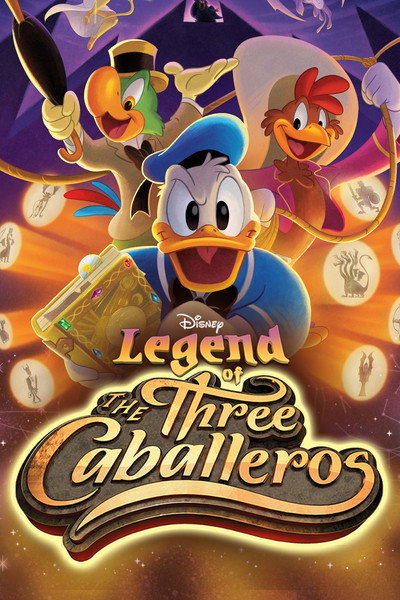 Póster de La leyenda de los tres caballeros