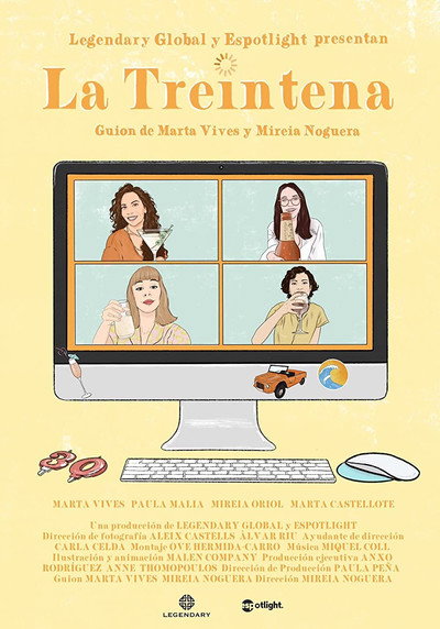 Póster de La treintena