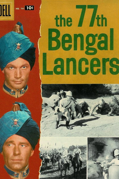 Póster de Lanceros de Bengala
