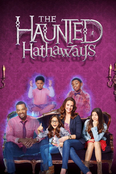 Póster de Las Hathaways entre fantasmas