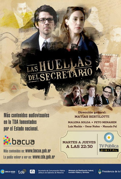 Póster de Las huellas del secretario