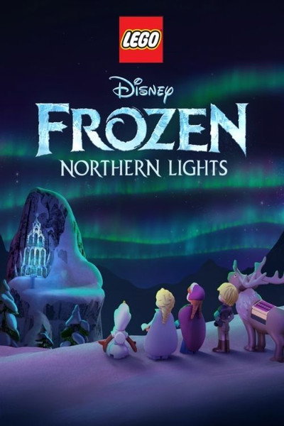 Póster de Lego Frozen: Luces de invierno