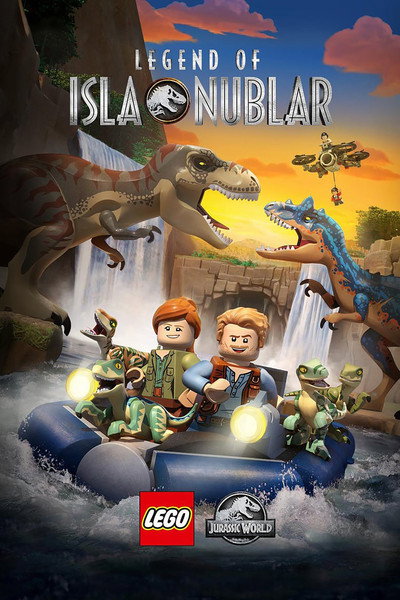 Póster de Lego Jurassic World: Legend of Isla Nublar