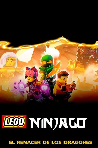 Póster de LEGO Ninjago: El Renacer de los Dragones