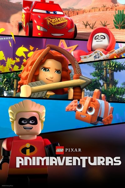 Póster de LEGO Pixar BrickToons