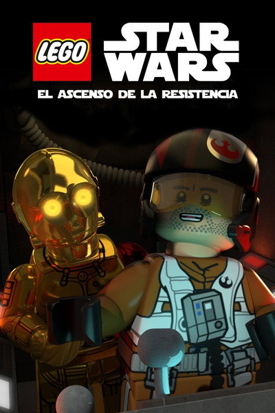 Póster de LEGO Star Wars: El Ascenso de la Resistencia