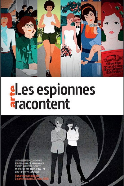 Póster de Les Espionnes racontent