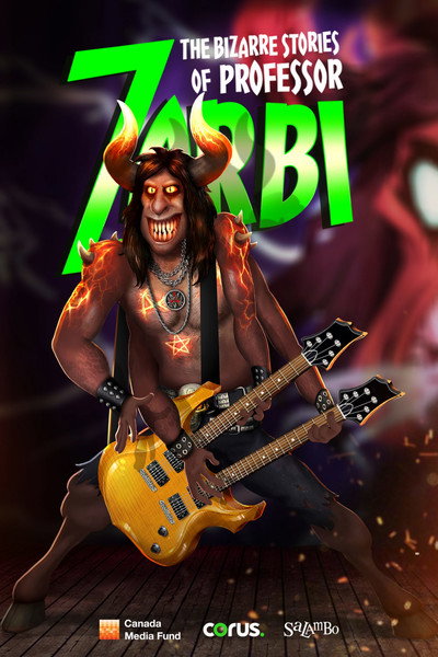 Póster de Les histoires bizarres du professeur Zarbi