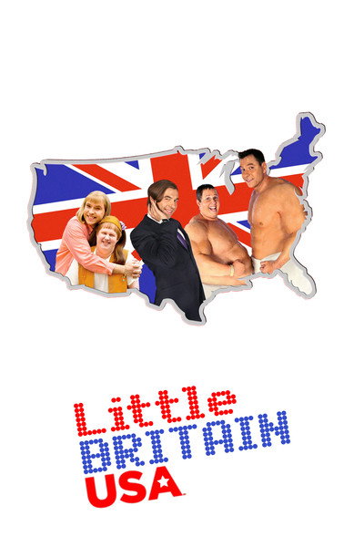 Póster de Little Britain USA