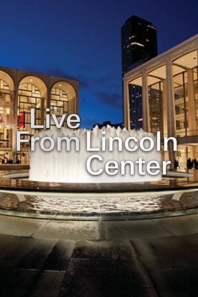 Póster de Live from Lincoln Center