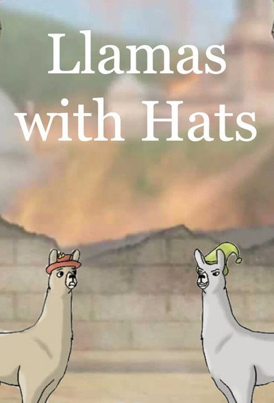 Póster de Llamas with Hats