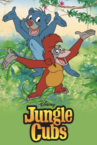 Póster de Los cachorros del libro de la selva