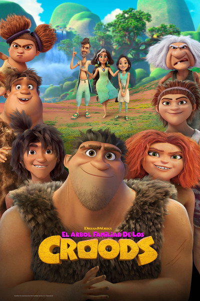 Póster de Los Croods: árbol genealógico
