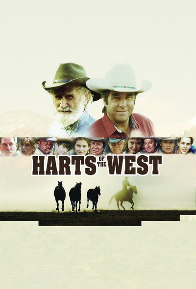 Póster de Los Hart en el Oeste