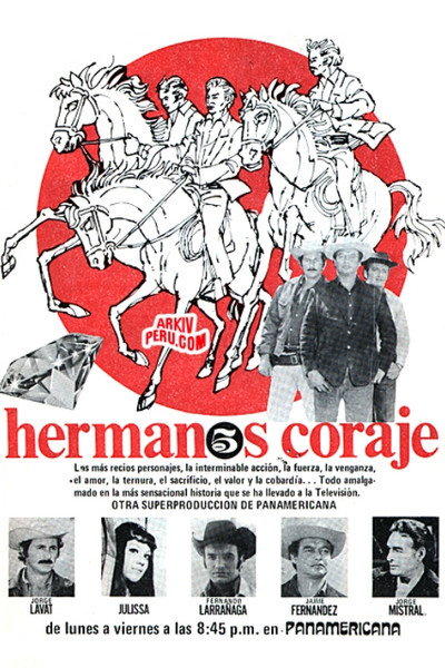 Póster de Los hermanos Coraje