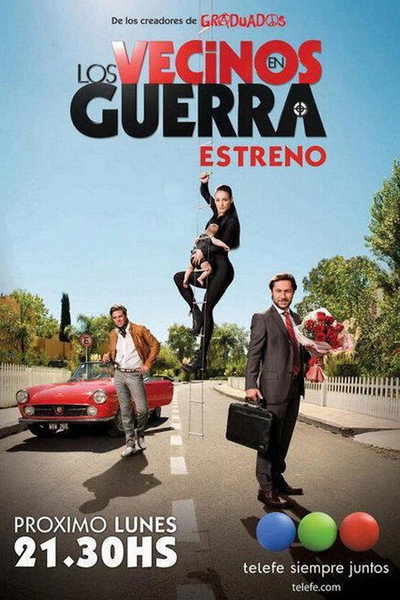 Póster de Los vecinos en guerra