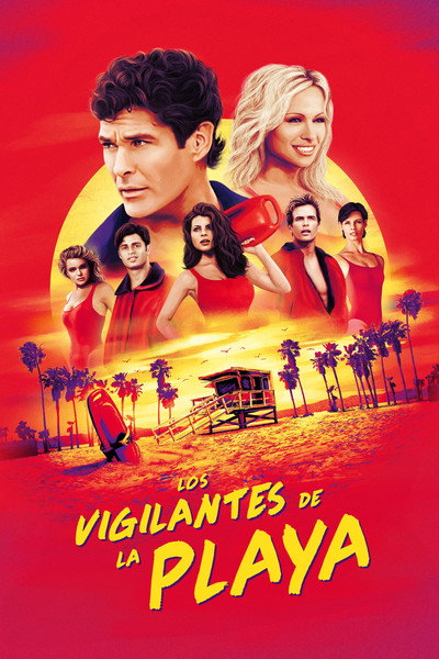 Póster de Los vigilantes de la playa
