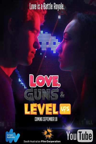 Póster de Love, Guns & Level Ups