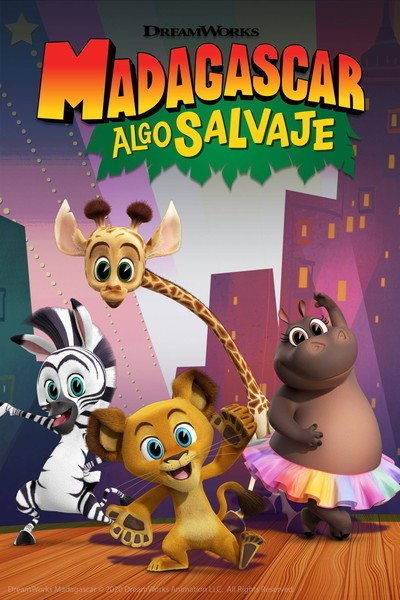 Póster de Madagascar: Algo Salvaje
