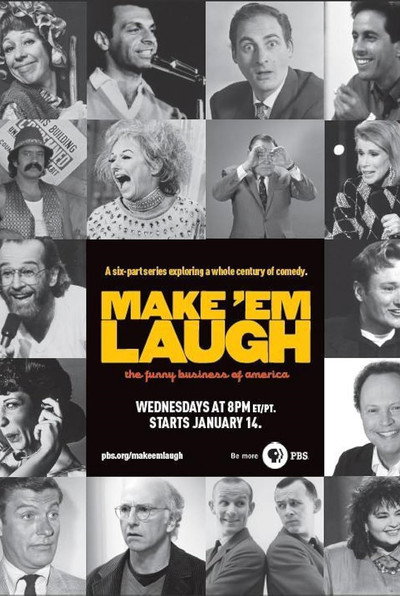 Póster de Make 'Em Laugh: The Funny Business of America
