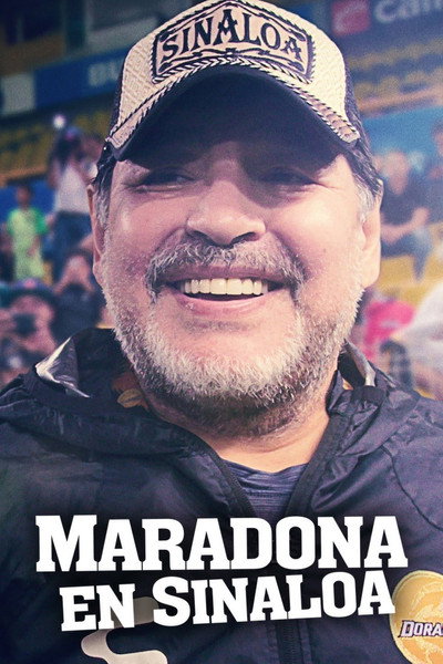 Póster de Maradona in Mexico