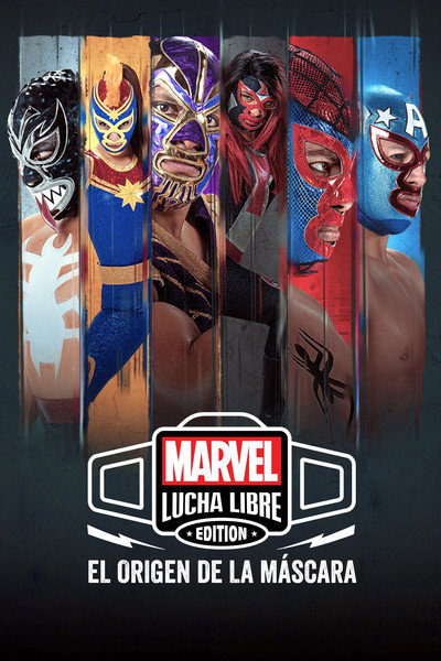 Póster de Marvel Lucha Libre Edition