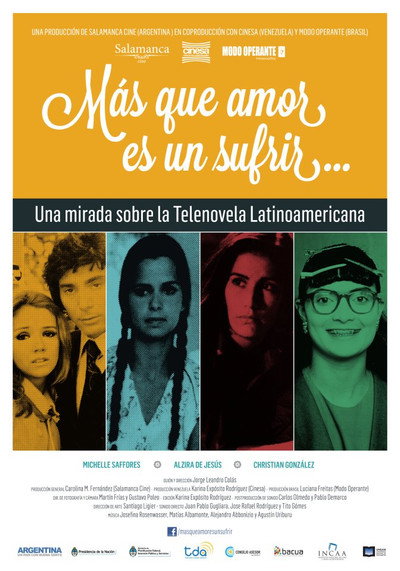 Póster de Más que amor es un sufrir