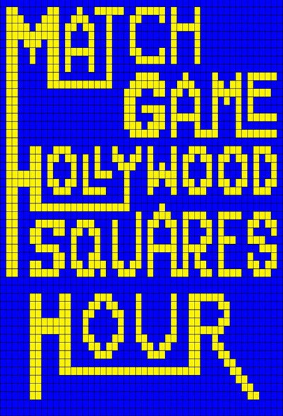 Póster de Match Game/Hollywood Squares Hour