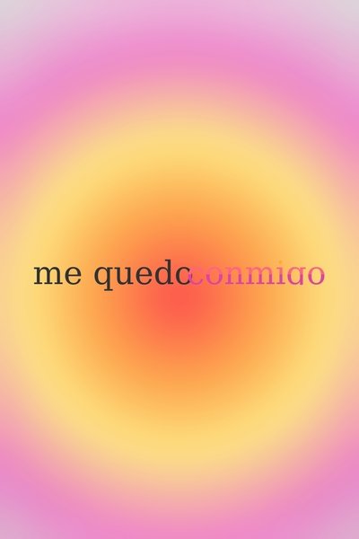 Póster de Me quedo contigo