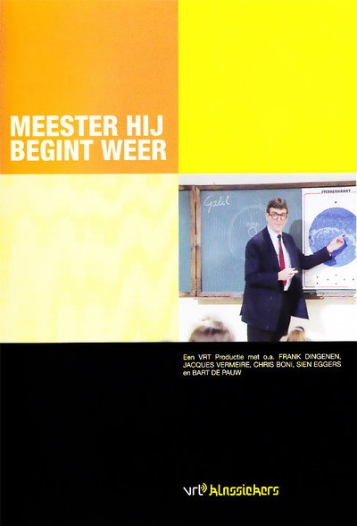 Póster de Meester, hij begint weer!
