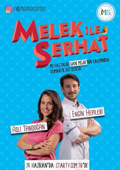 Póster de Melek ile Serhat