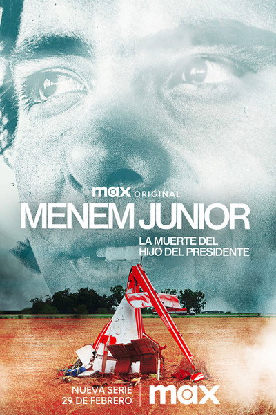 Póster de Menem Junior, la muerte del hijo del presidente