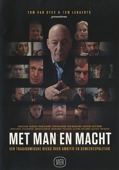 Póster de Met man en macht