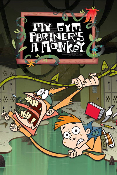 Póster de Mi compañero de clase es un mono