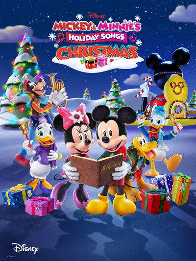 Póster de Mickey y Minnie: Canciones festivas de Navidad
