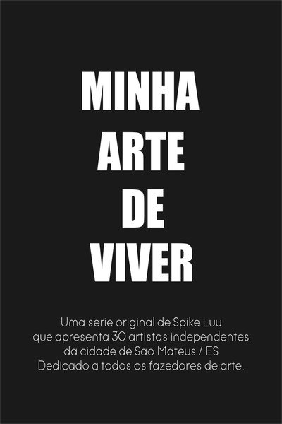 Póster de Minha Arte de Viver