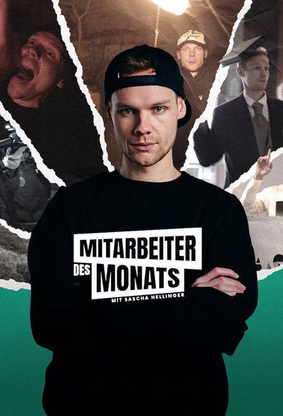 Póster de Mitarbeiter des Monats - mit Sascha Hellinger