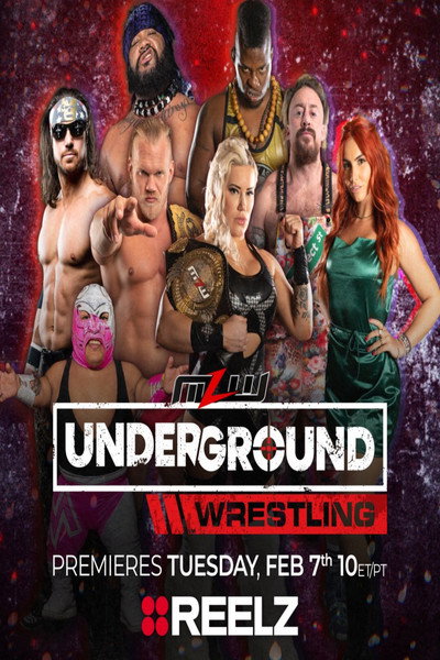 Póster de MLW Underground Wrestling