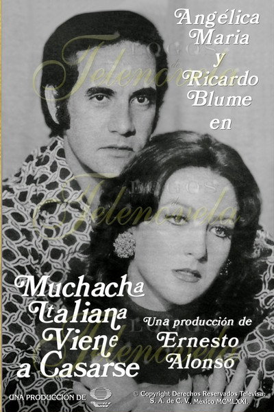 Póster de Muchacha italiana viene a casarse